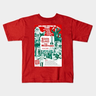 Santa Claus Conquers The Martians Kids T-Shirt